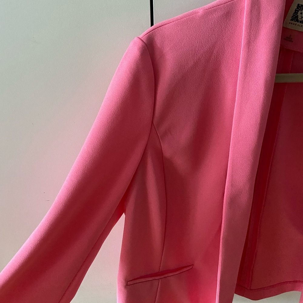 Hot pink blazer size small